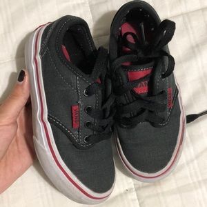 Black Toddler Vans 😍